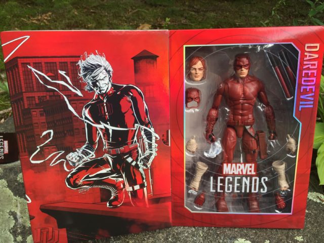 Marvel Legends 12 Inch Series Daredevil Figure Box Open