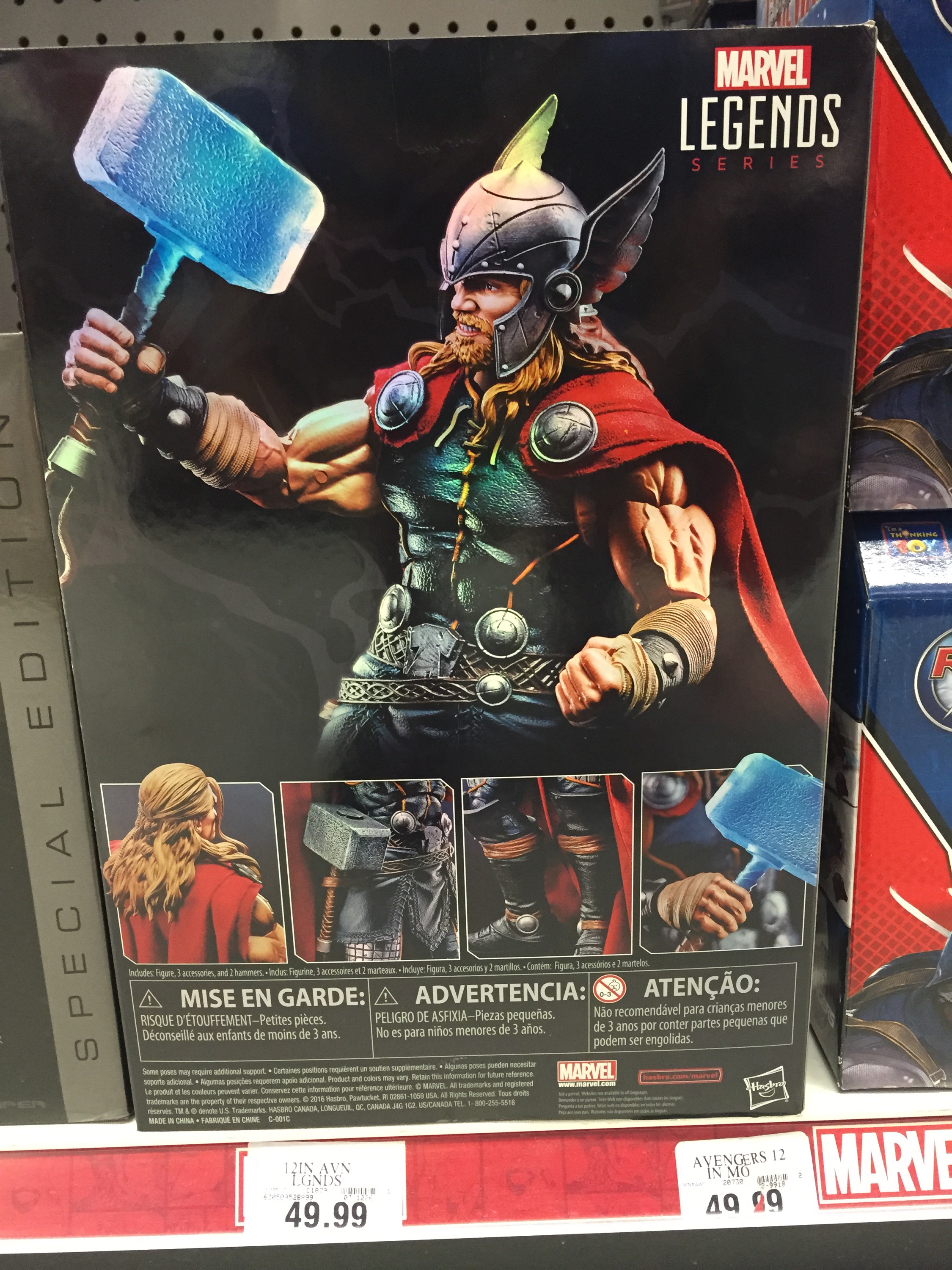 thor marvel legends 12 inch