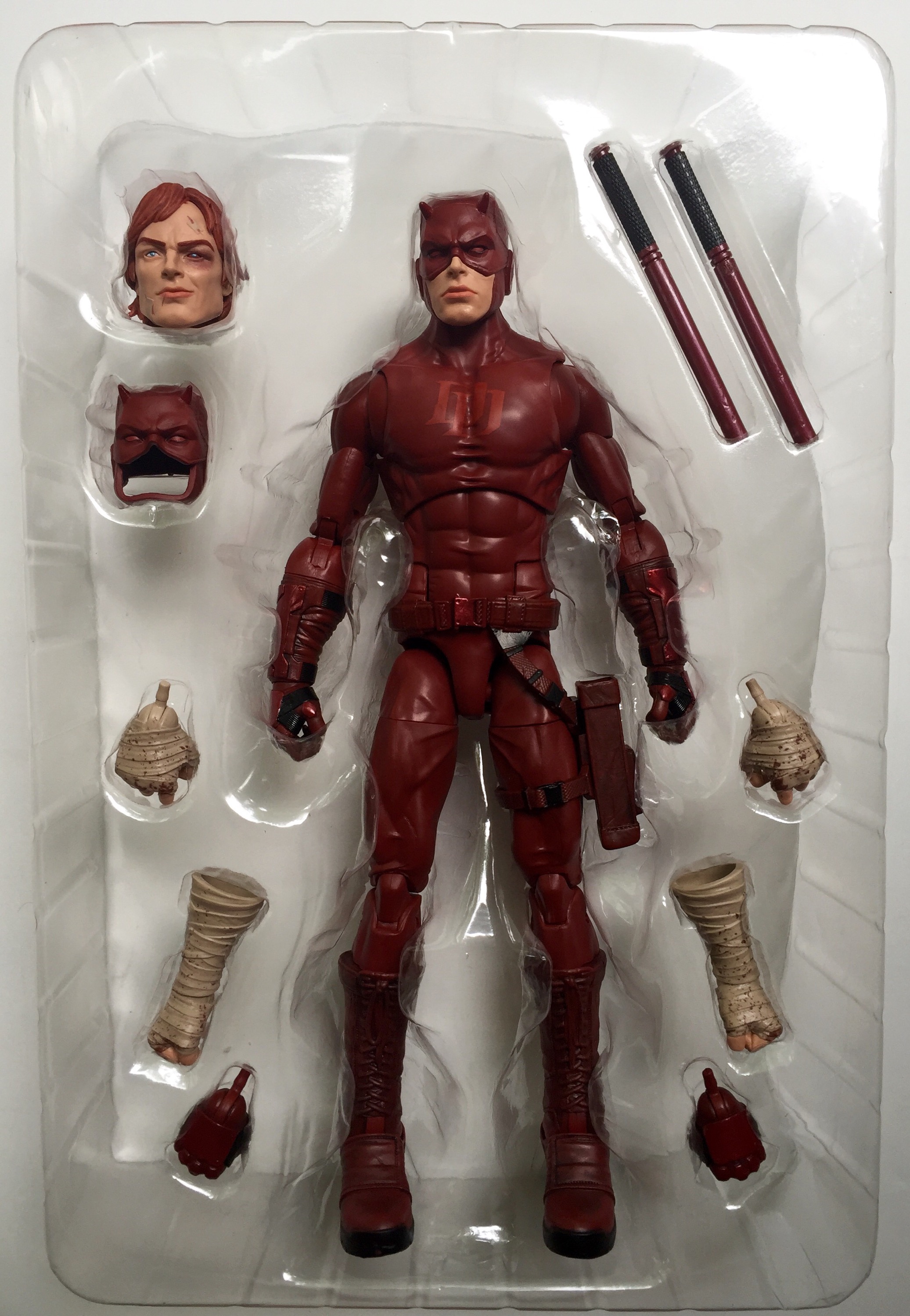 REVIEW SDCC Marvel Legends 12" Daredevil Exclusive Figure Marvel Toy