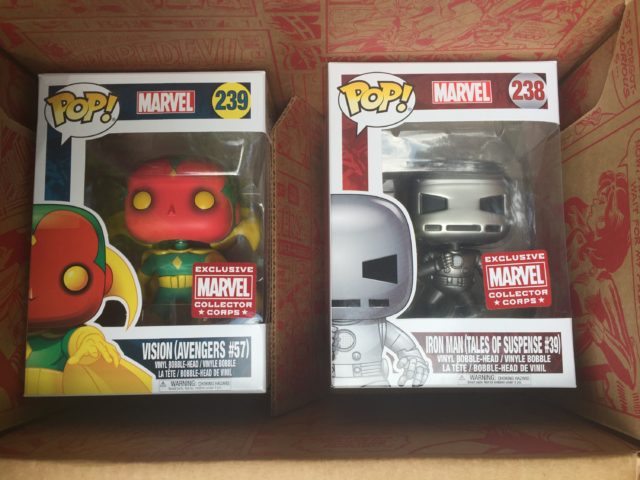 First Appearance Avengers Collector Corps POP Vinyls
