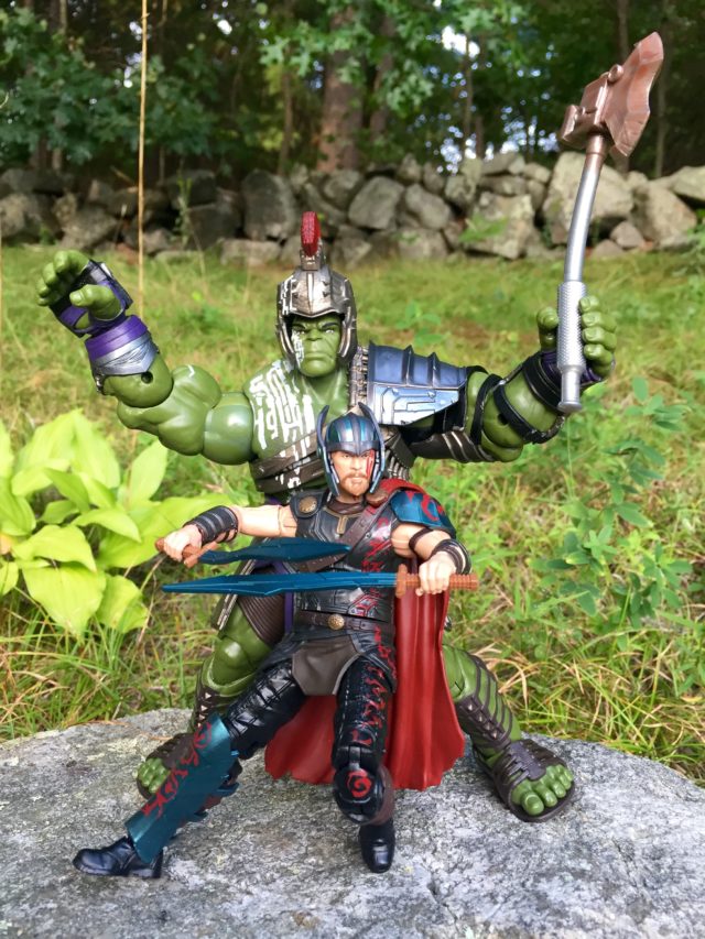 Gladiator Hulk BAF Size Comparison with 6" Thor 3