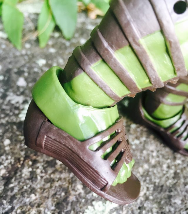 Hasbro Gladiator Hulk Figure Removable Sandals Slippers