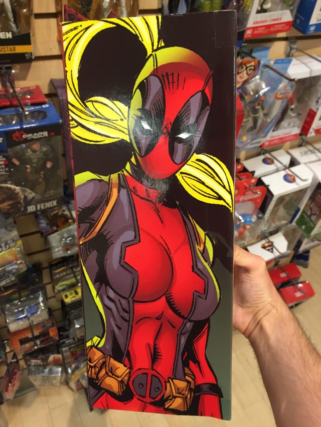 Box Side DST Lady Deadpool Select Figure