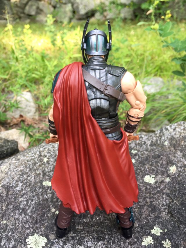 Back of Marvel Legends Thor Ragnarok Gladiator Thor Cape