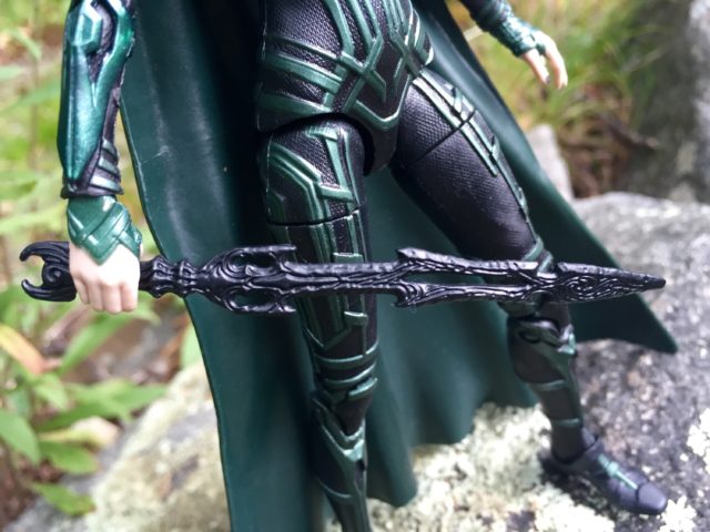 Close-Up of Marvel Legends Hela Sword