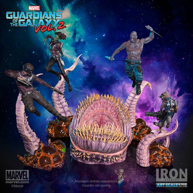 Iron Studios Guardians of the Galaxy vs. Obelisk Statues! - Marvel