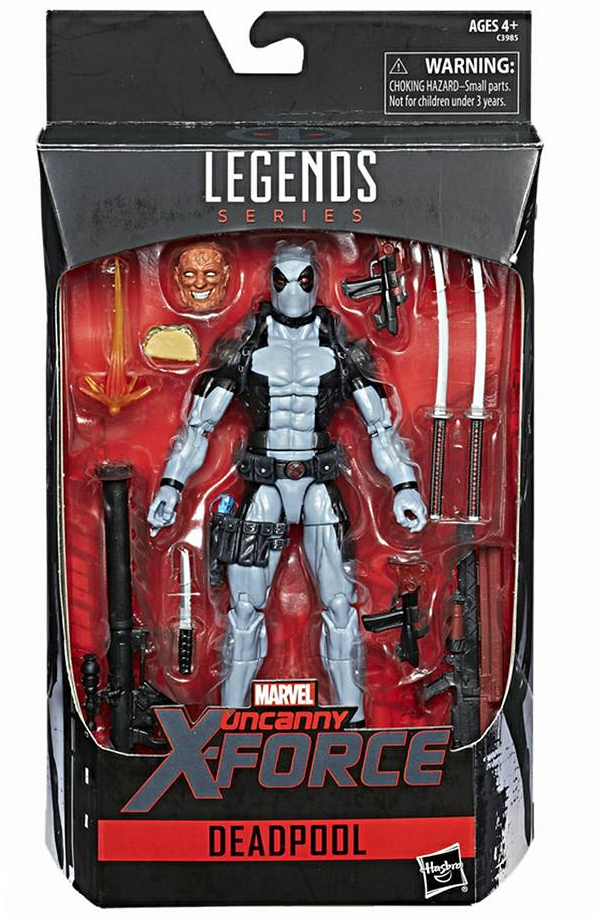 deadpool x force action figure