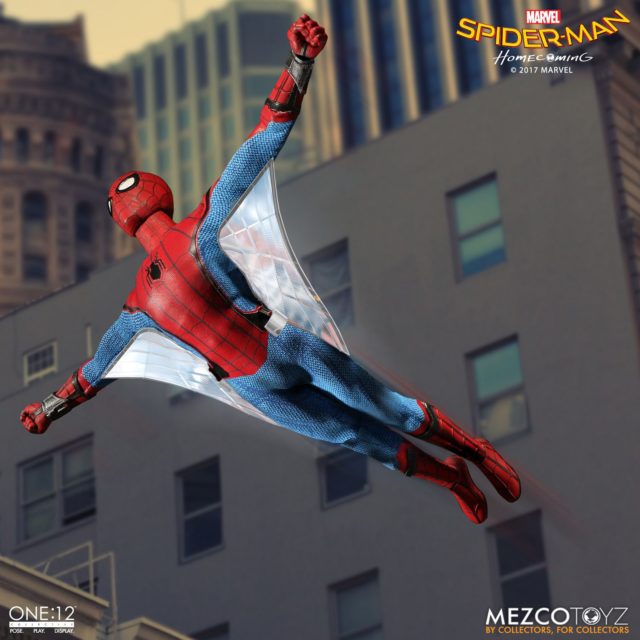 Mezco ONE 12 Collective Homecoming Spider-Man Web Wings