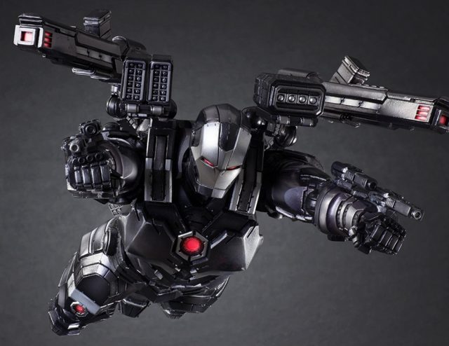 Play Arts Kai War Machine Action Figure Flying