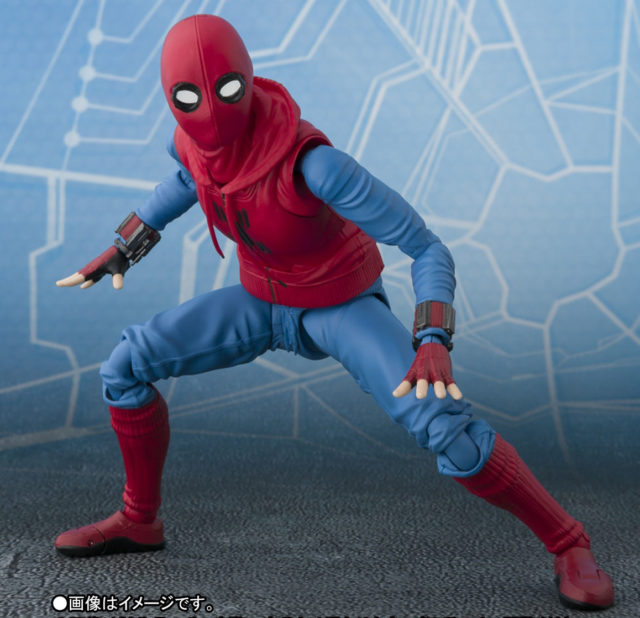 S.H. Figuarts Homemade Suit Spider-Man 6 Inch Figure