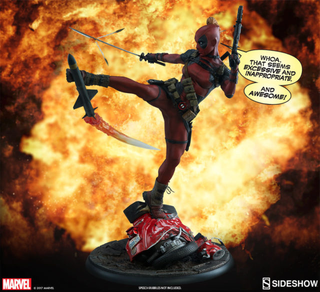 Sideshow Collectibles Exclusive Lady Deadpool PF Statue