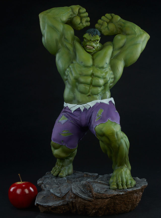 Size Scale Comparison Hulk Avengers Assemble Statue Apple