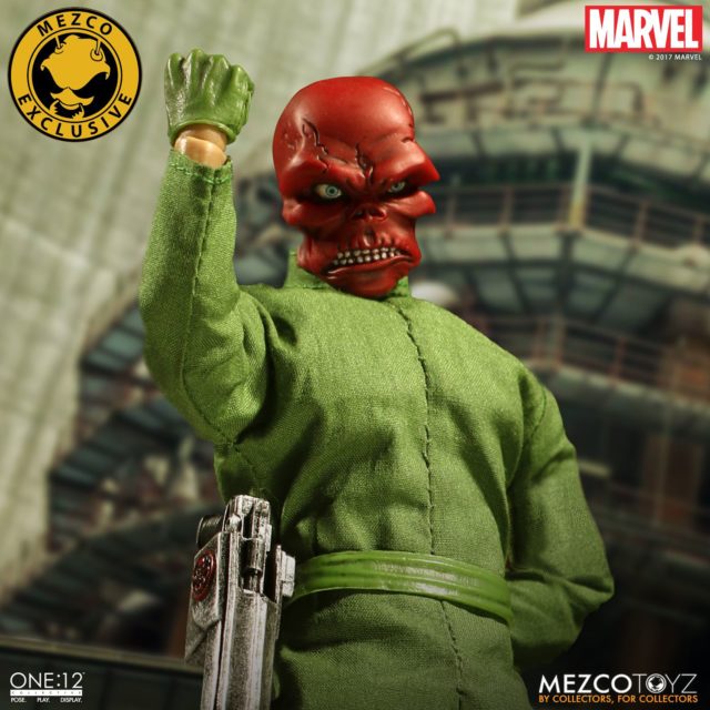 Alternate Red Skull Head on 2017 Fall Exclusive Red Skull 6 Inch Figure