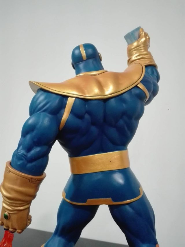 Back of Thanos Premier Collection Statue Diamond Select Toys