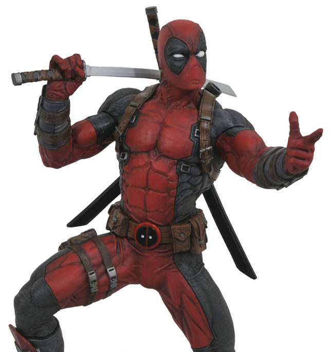 DST Marvel Premier Deadpool Statue