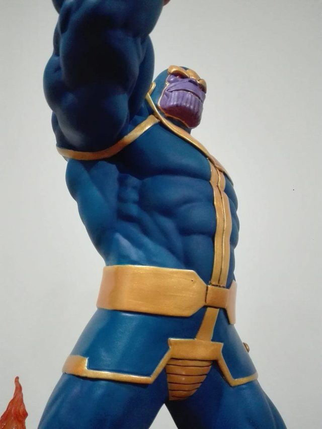 DST Thanos Premier Collection Statue Close-Up