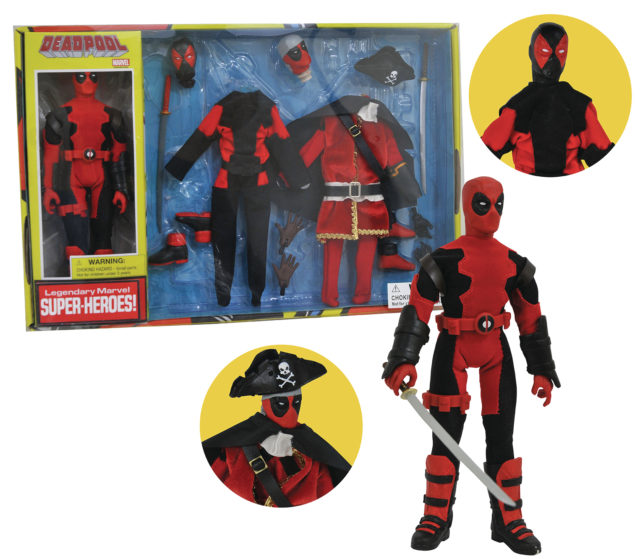 Diamond Select Toys Marvel Retro Deadpool Version 2 Figure Set