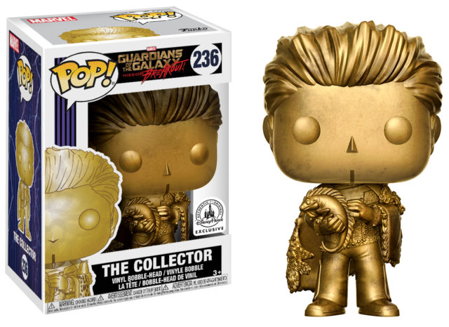 Funko Marvel Guardians of the Galaxy The Collector Gold POP Vinyl Glam