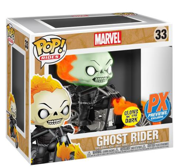 Funko POP Ghost Rider & Motorcycle Exclusives Up for Order