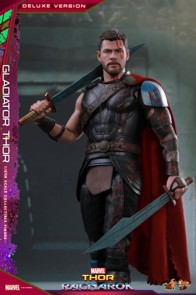 Hot Toys Gladiator Thor Movie Masterpiece Series 12 Inch Figure