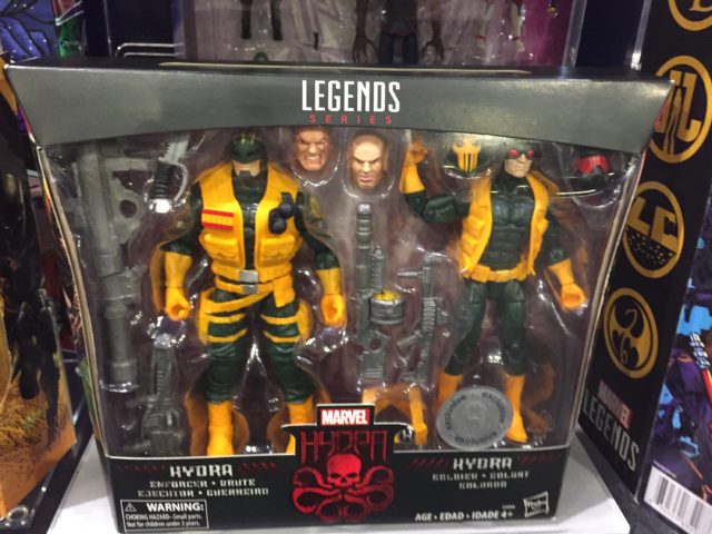 Hascon Marvel Legends Hydra Pack Set Packaged