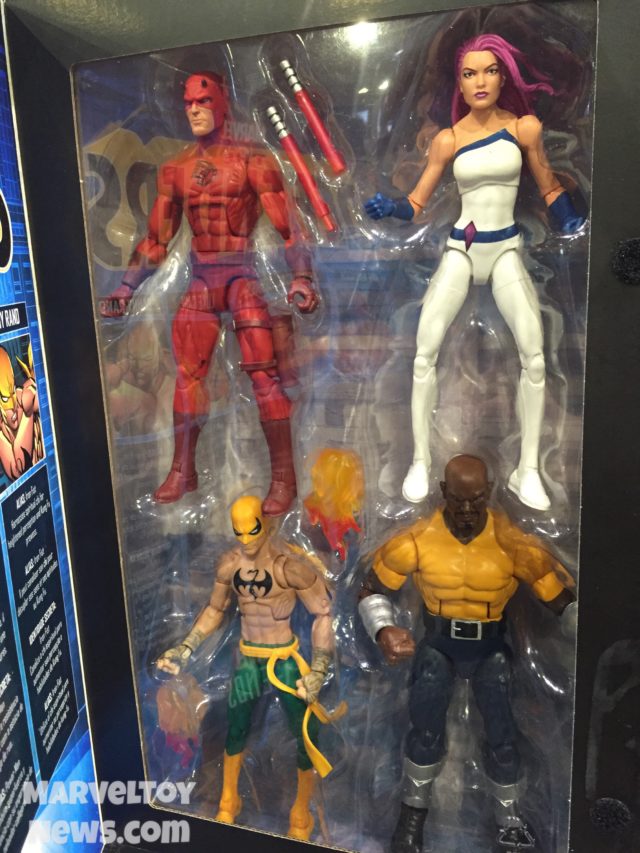 Marvel Legends Defenders Box Set Packaged