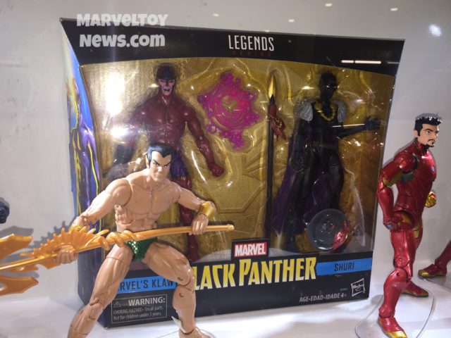 Marvel Legends Shuri Klaw Two-Pack