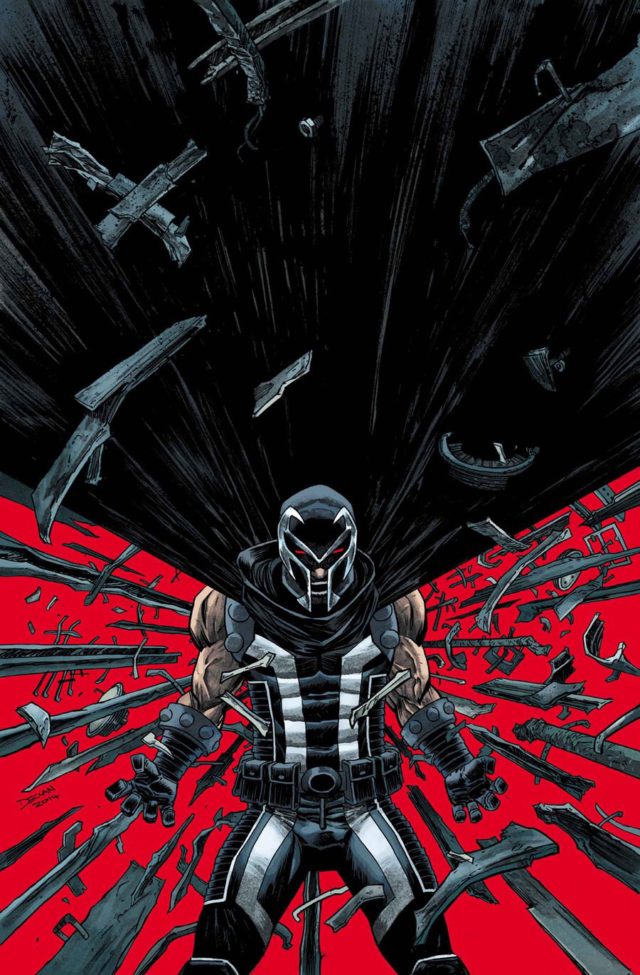 Marvel NOW Magneto Black Costume Cover