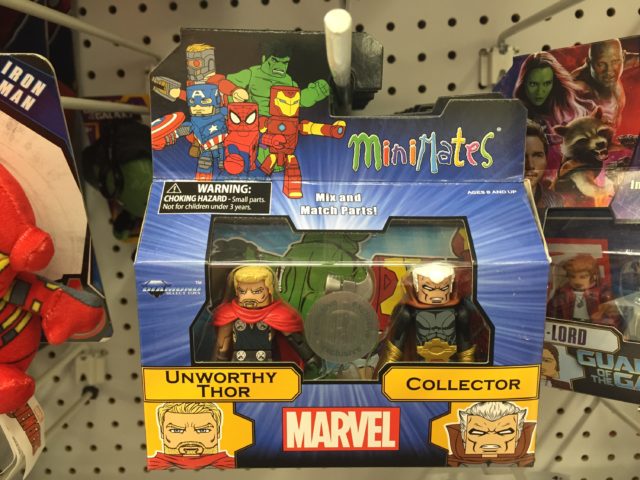 Toys R Us Exclusive Minimates Collector Unworthy Thor Set