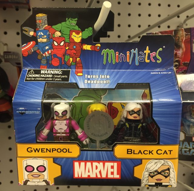 Marvel Minimates Toys R Us Gwenpool Black Cat Figures 2-Pack