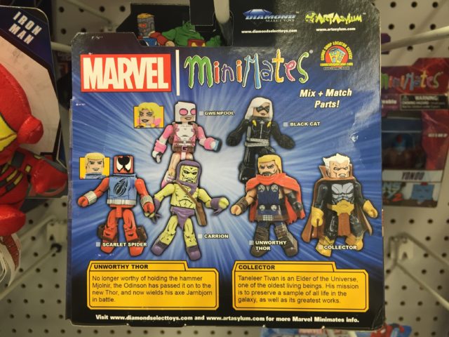 The Collector and Unworthy Thor Minimates TRU Exclusive