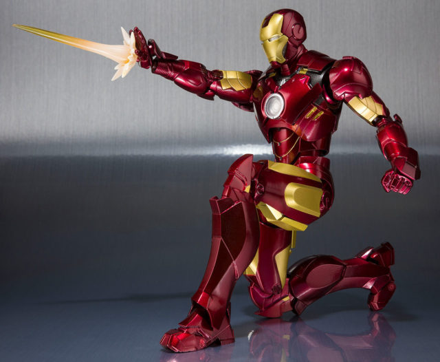 Iron Man Mark IV Figuarts Figure Shooting Effects Pieces