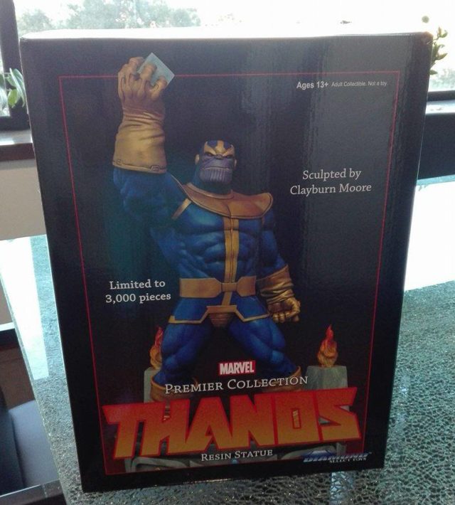 Marvel Premier Collection Thanos Box