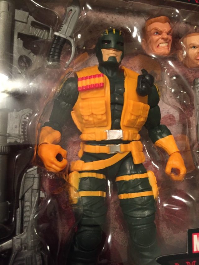 Marvel legends Hydra Enforcer Figure Close-Up