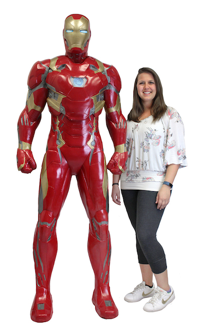 life size superhero figures