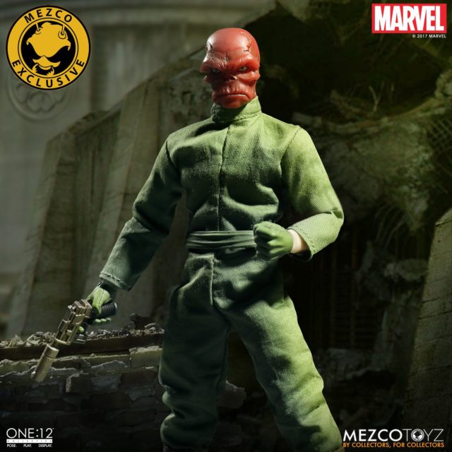 NYCC 2017 Exclusive Mezco Toyz Red Skull ONE12 Collective Figure