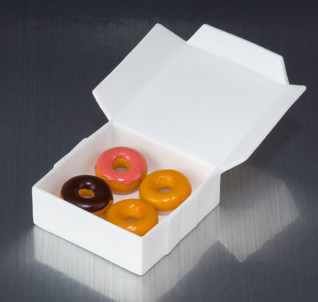 SH Figuarts Iron Man Mark IV Doughtnuts Donuts Box