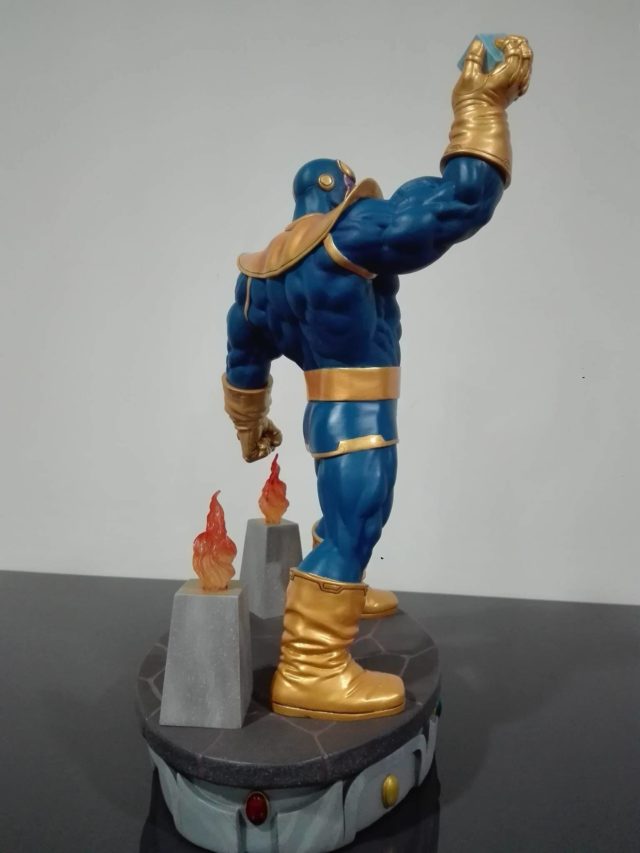 Side View of DST Thanos Resin Statue