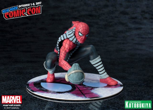 Winter Gear Spider-Man ARTFX+ Statue Removable Hat