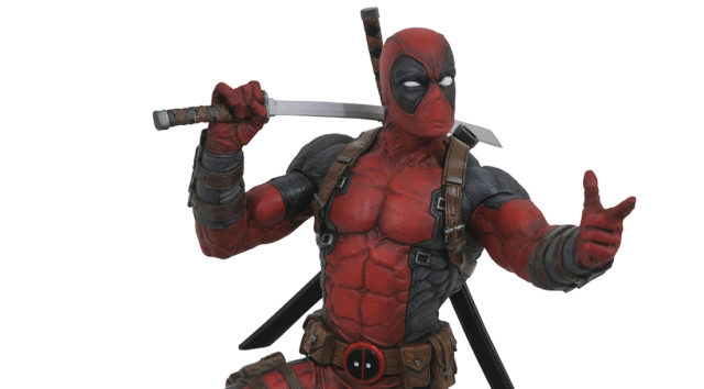 DST Deadpool Resin Statue 12"