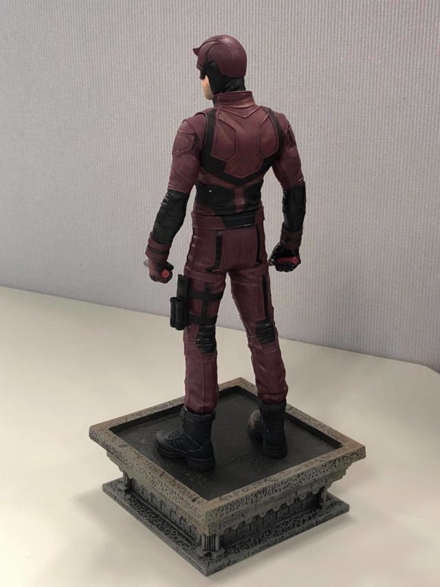 Back of Marvel Gallery Daredevil Netflix Statue