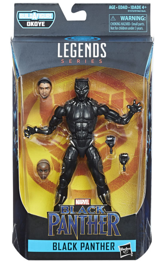 Black Panther Movie Marvel Legends Figure Packaged