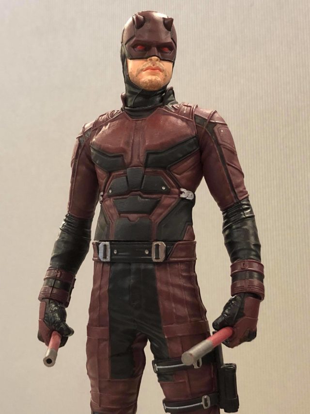 Close-Up of Marvel Gallery Netflix Daredevil Figure