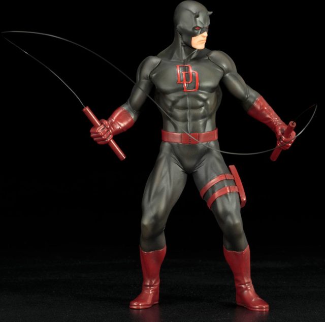 Kotobukiya Defenders ARTFX+ Black Costume Daredevil Figure