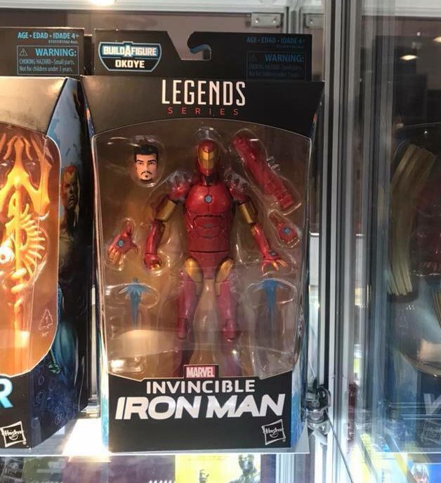 Marvel Legends 2018 Invincible Iron Man Packaged