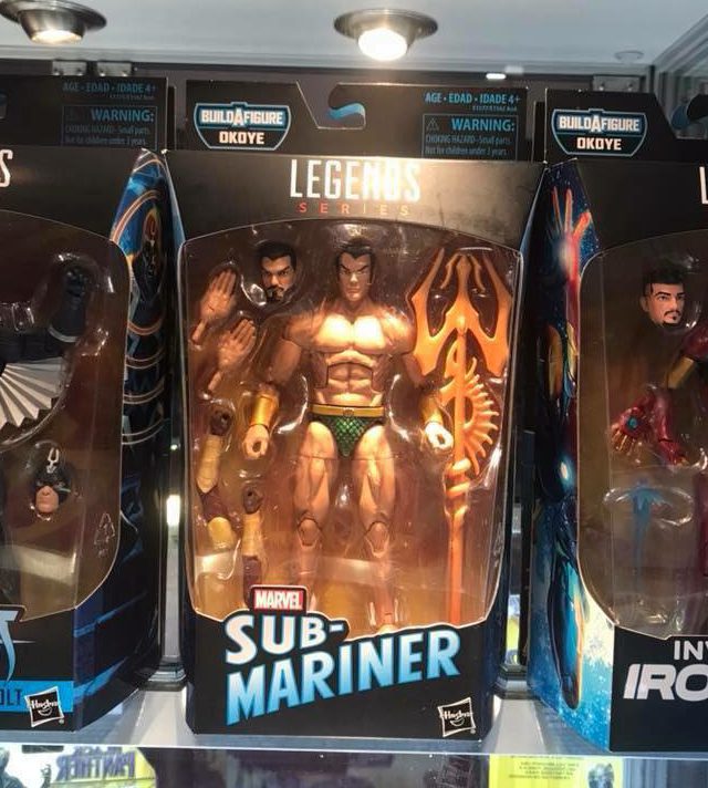 Marvel Legends Black Panther Namor Sub-Mariner Packaged