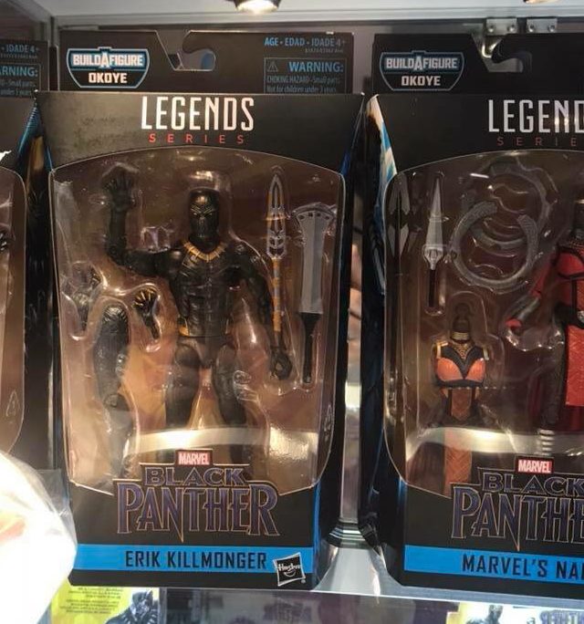 Marvel Legends Erik Killmonger Figure Packaged London Comic Con