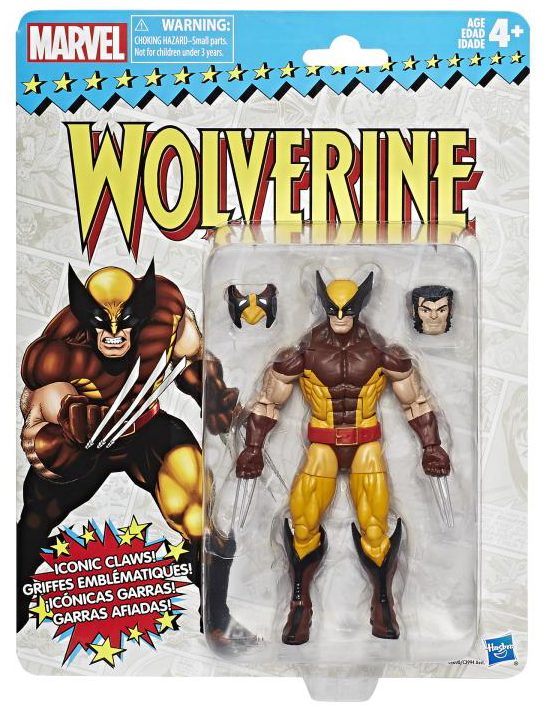 Marvel Legends X-Men Retro Wolverine 6in Action Figure for sale online 