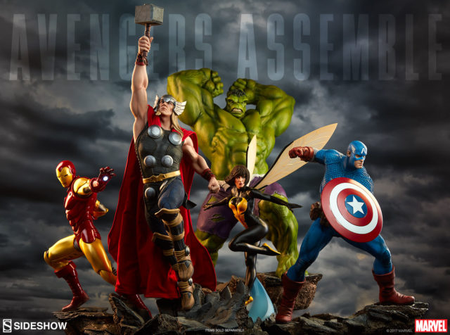 Sideshow Avengers Assembles Statues Series with Wasp