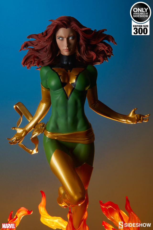 Sideshow Exclusive Premium Format Green Phoenix Jean Grey Statue